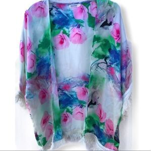 Mika‎ & Gala Swim Cover-Up With Fringe